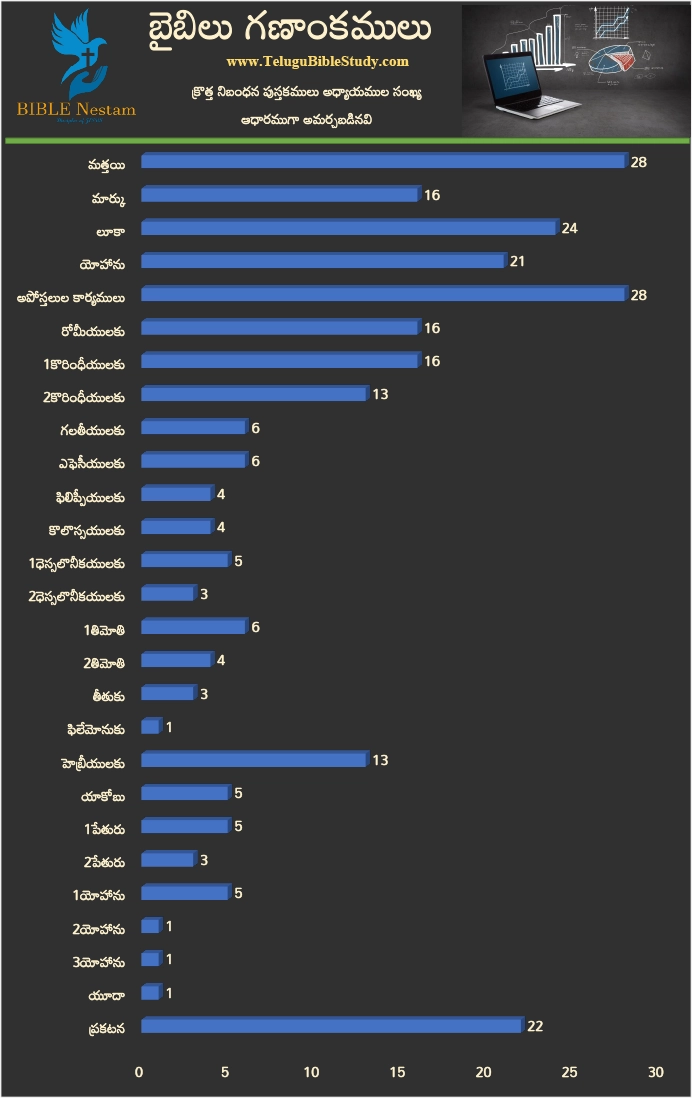 New Testament Bar Chart